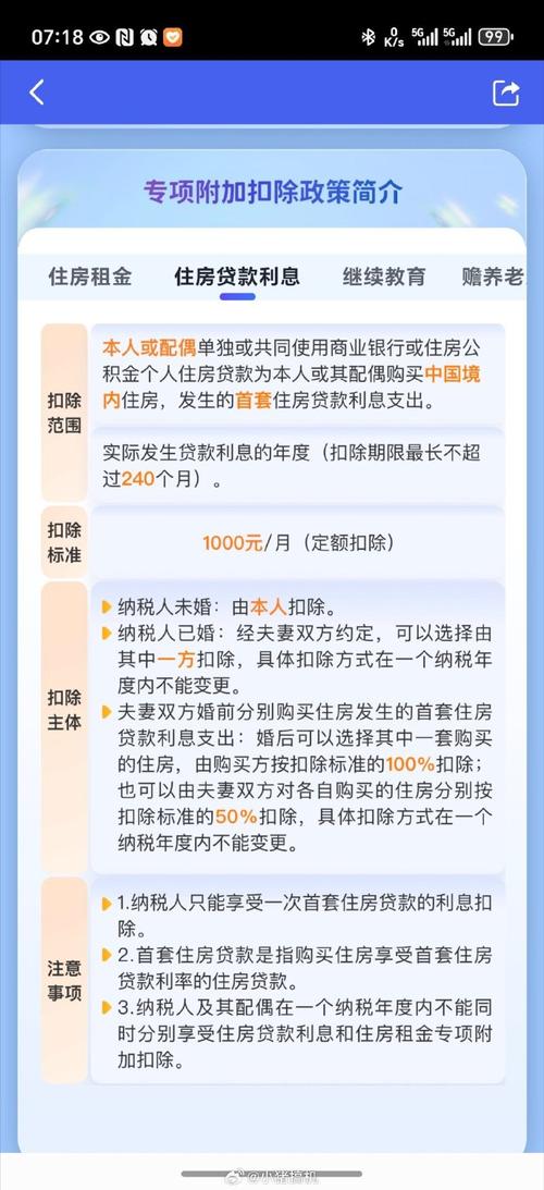 国家税务总局：“二套转首套”满足相关条件可享受房贷利息个税专项附加扣除